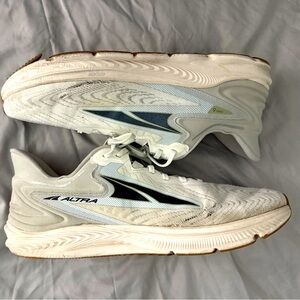 Altra White and Gray Athletic Shoes